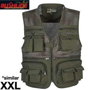 BUSHLINE MARLIN FISHING VEST size 2XL XXL